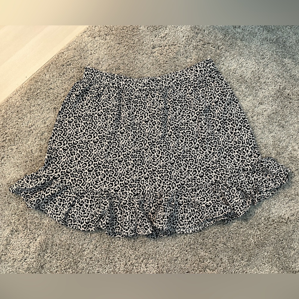 American Eagle Outfitters Animal Print Skirt